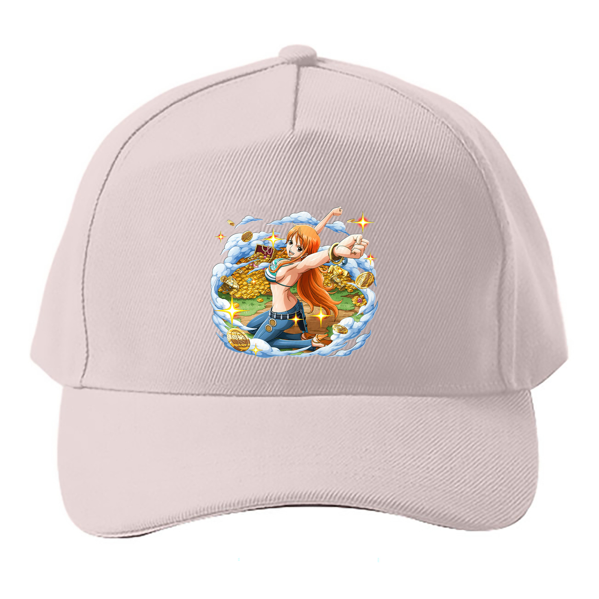 （画像用） ワンピース ナミ ONE PIECE Nami ベースボールキャップ 綿100％ 男女兼用 帽子 スポーツ